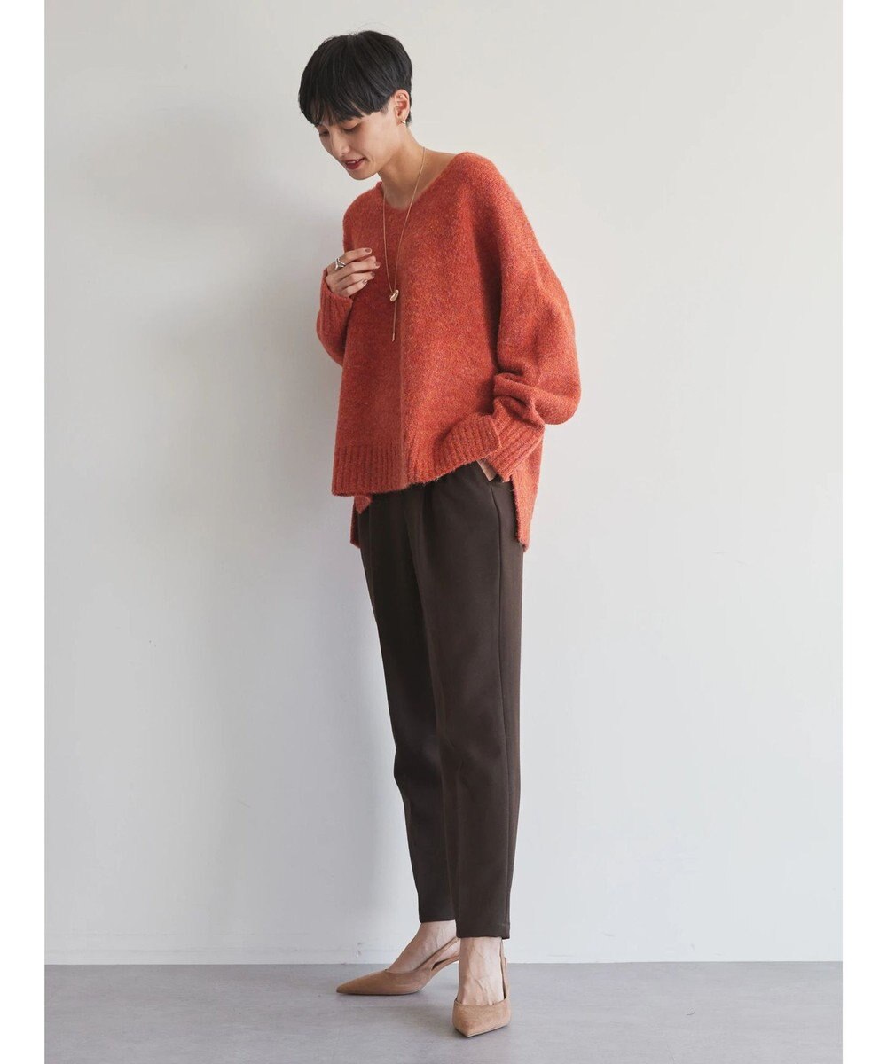 AMERICAN HOLIC ＭｉｘヤーンＶネックニットプルオーバー 