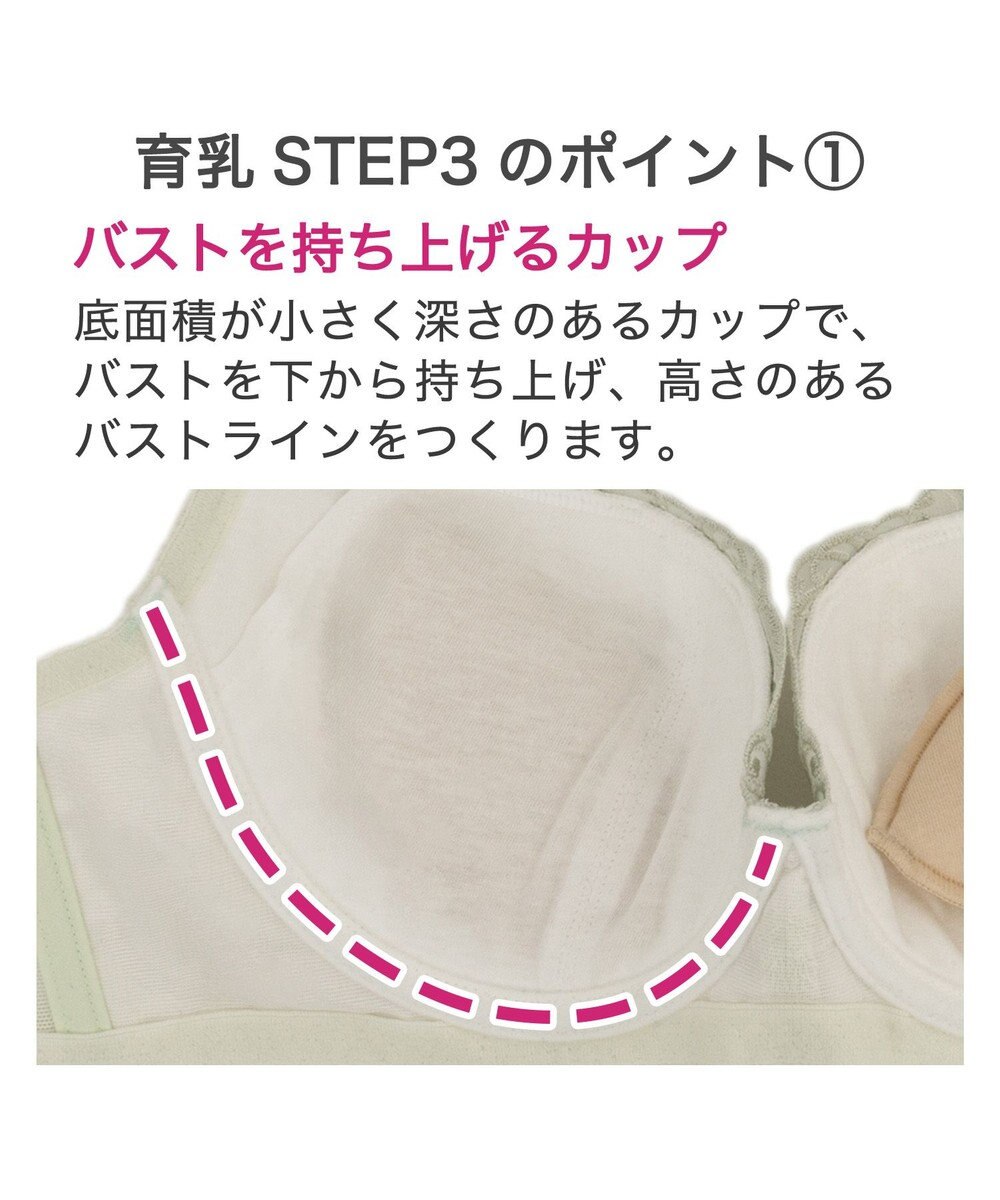 BRADELIS New York 【BRADELIS New York / 育乳STEP3 持ち上げる】ヴィオラステップ3ブラ24A1 補正 