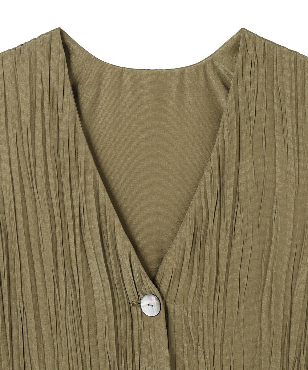 uncrave マシーンプリーツ ジレ 