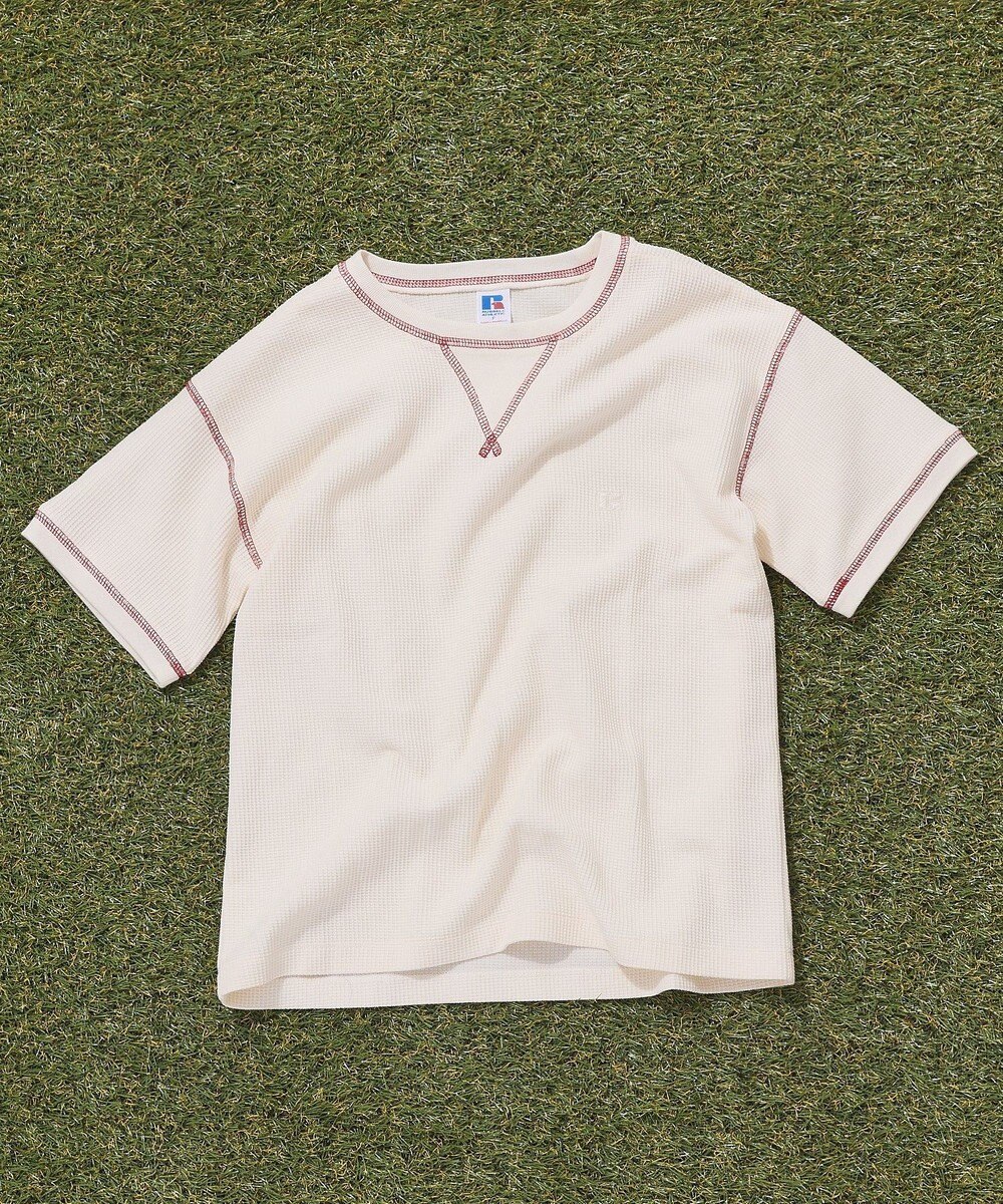 AMERICAN HOLIC 【RUSSELL】ワッフルガゼットTシャツ 