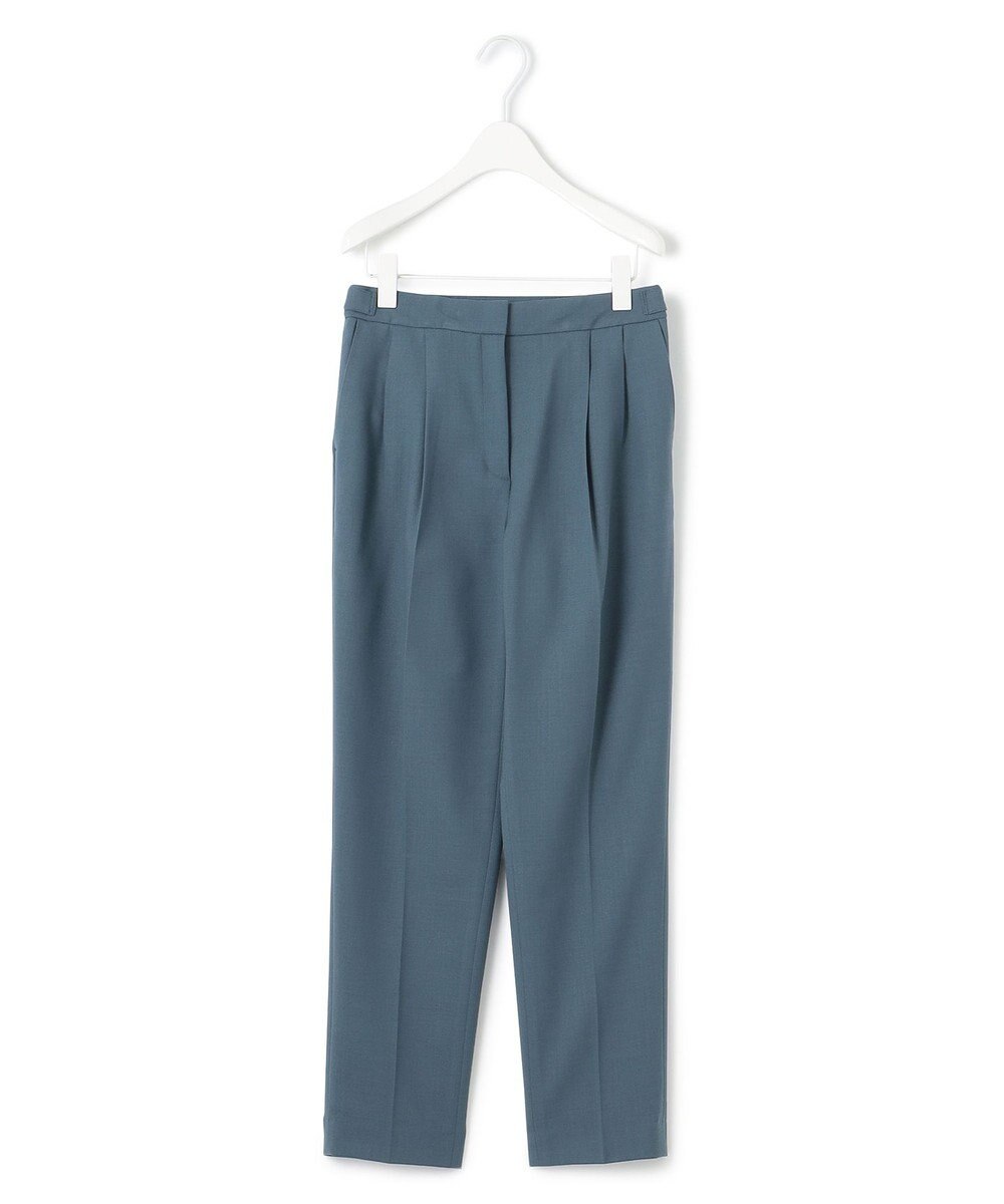 ICB L 【洗える】ウール2WAYストレッチ テーパードパンツ 