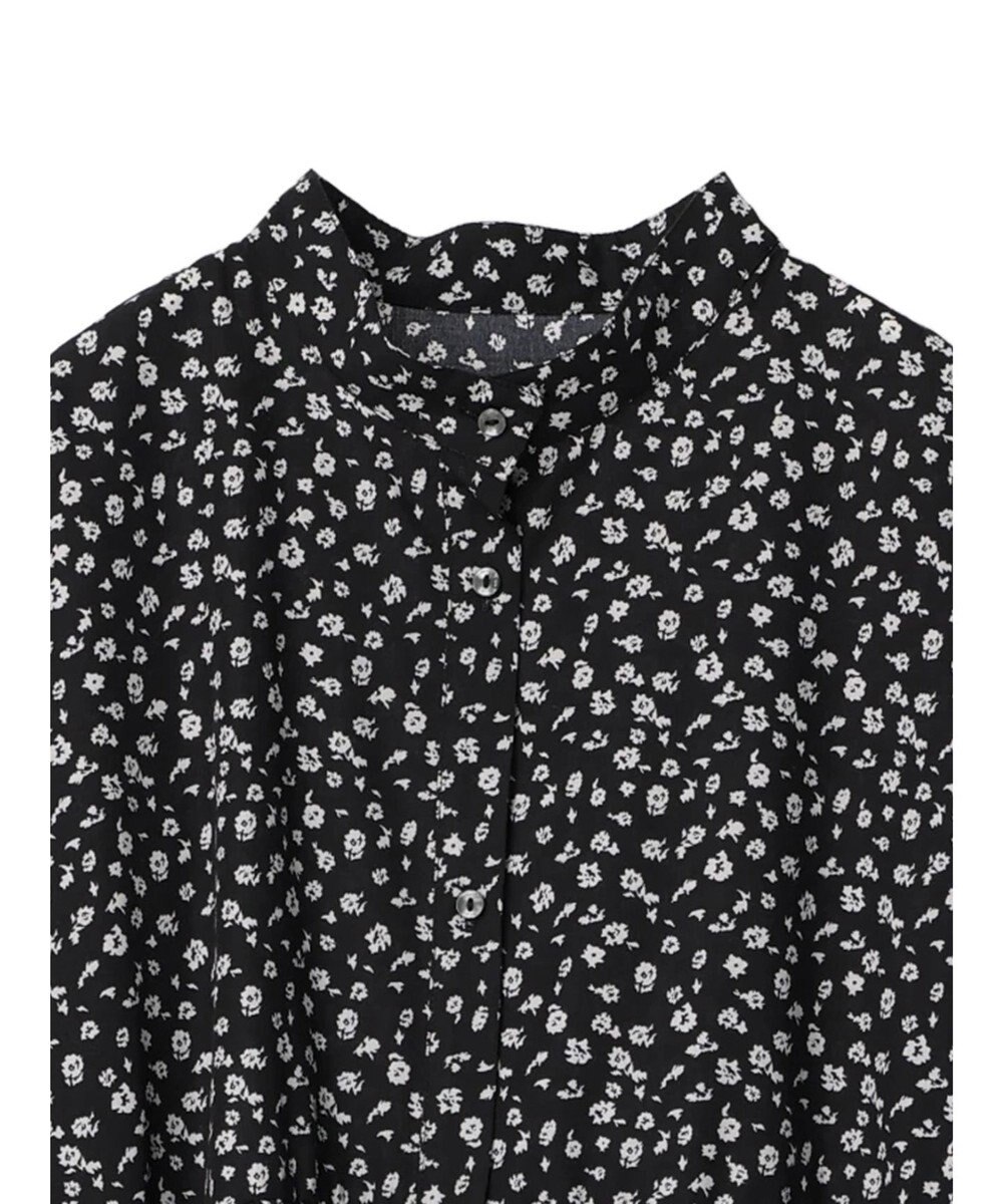 Green Parks ２ｗａｙ小花柄ギャザーシャツワンピース 