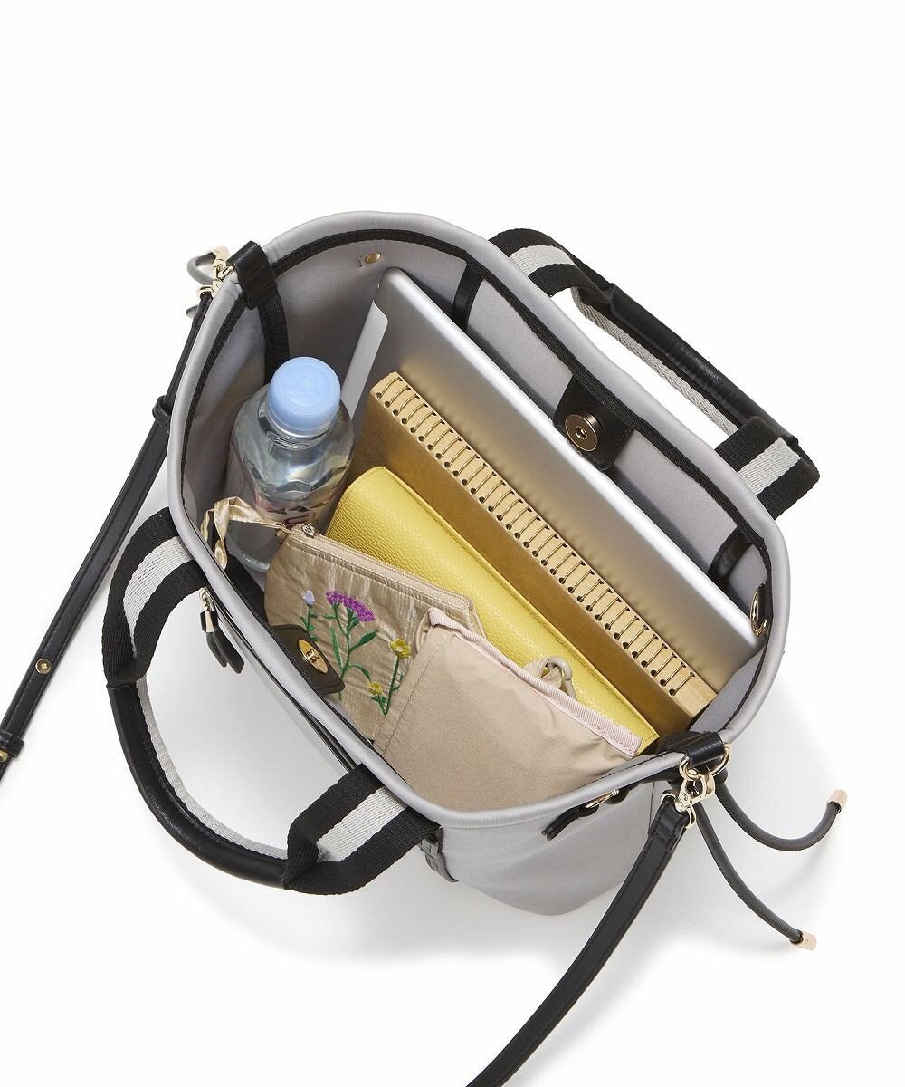 TOPKAPI 【新色追加】【TREASURE TOPKAPI】ネオプレン フロントポケット 2way ショルダー付き ミニトートバッグ 