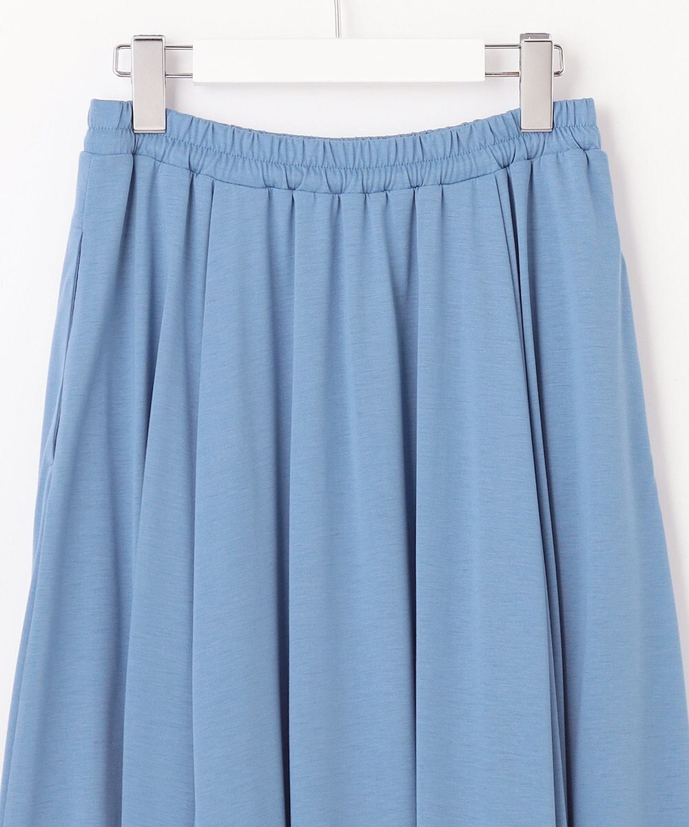 J.PRESS LADIES L 【洗える】ジャージー フレアー スカート 