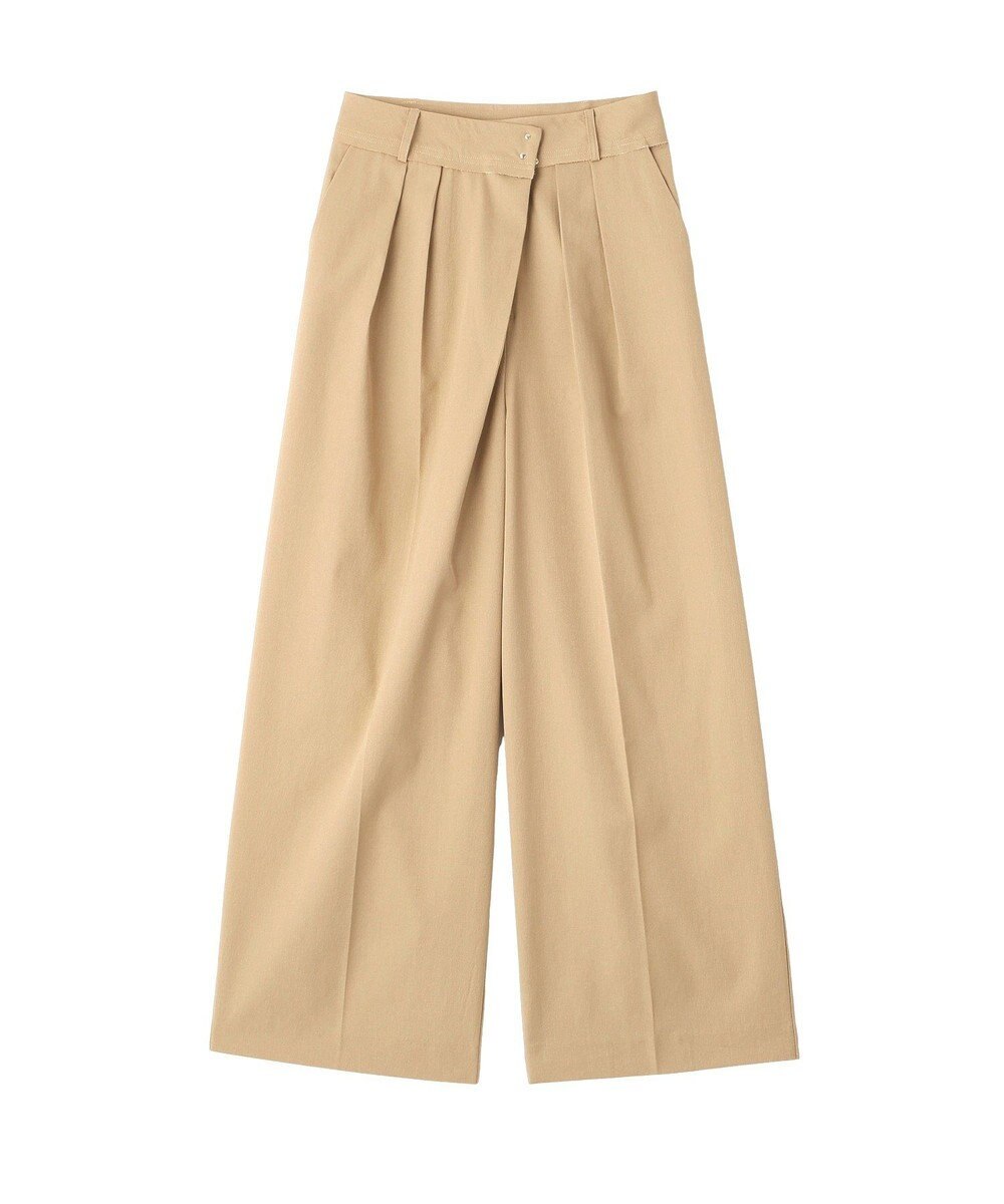 YECCA VECCA メタルホックワイドパンツ 