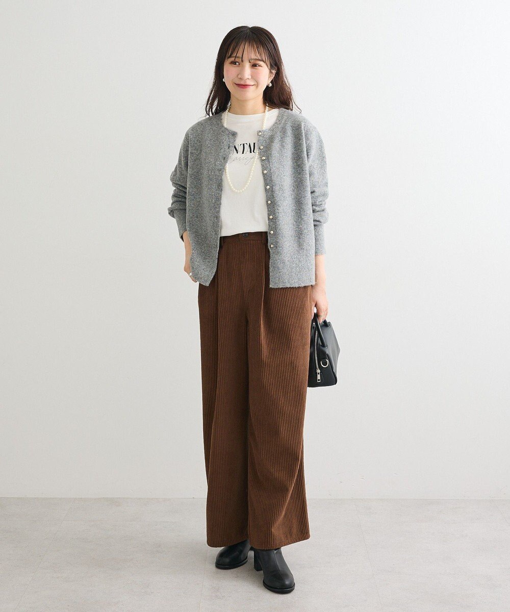 Green Parks 金釦コンパクトニットカーディガン 