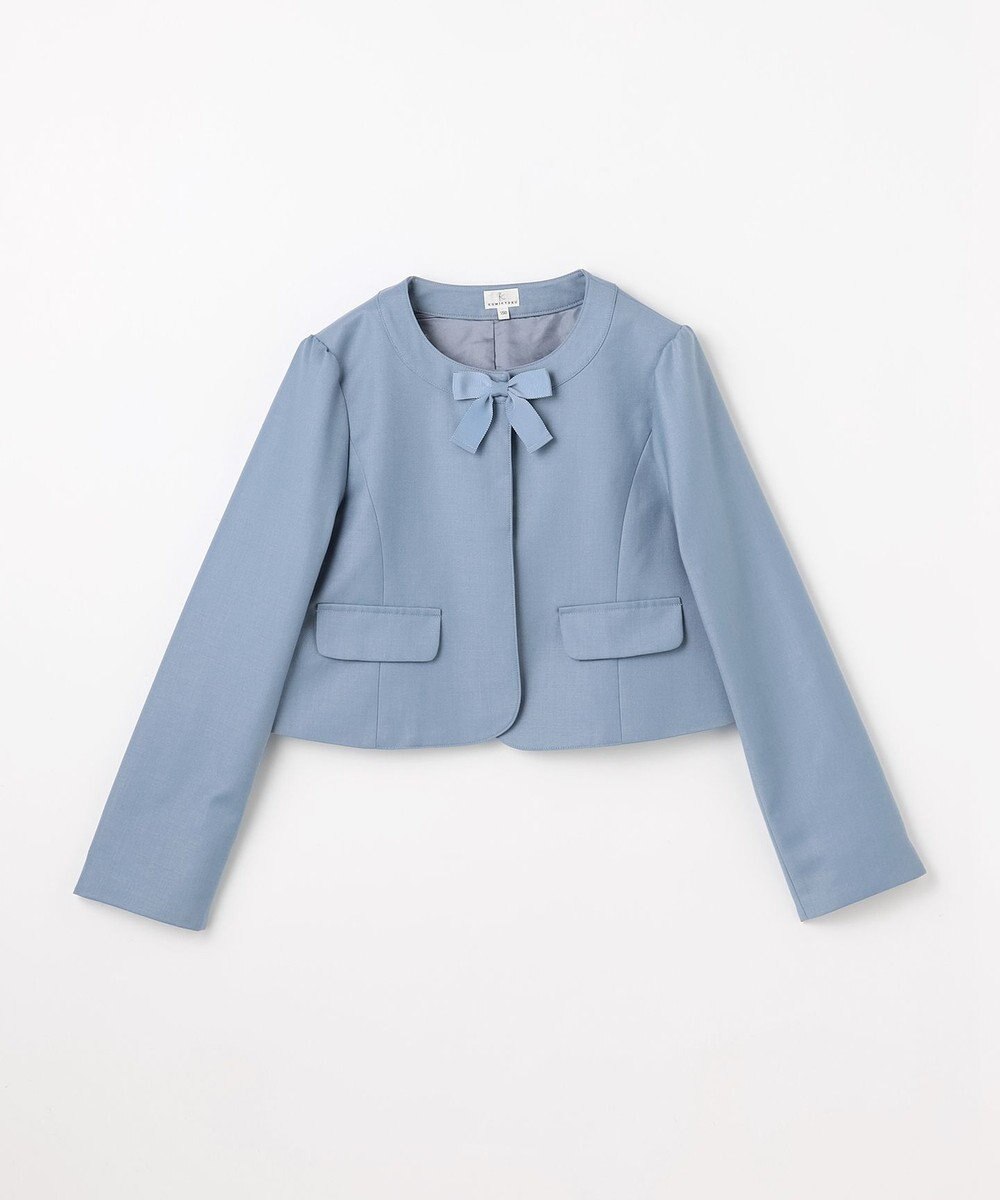 組曲 KIDS 【150-170㎝】 チェックワンピース＆T/Rジャケットセット 