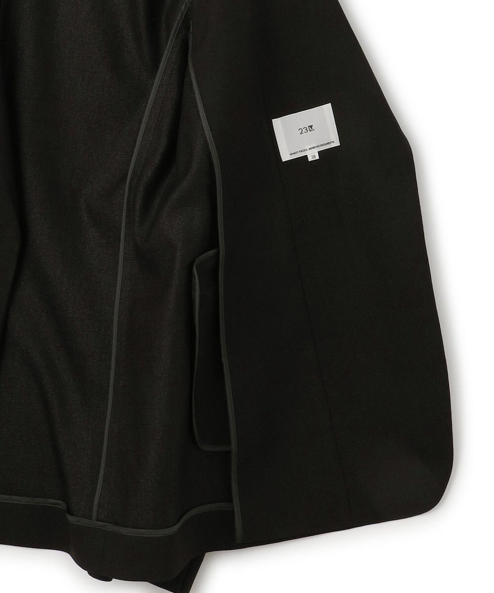 23区 L 【セットアップ対応】アイアスマットストレッチ テーラード ジャケット 