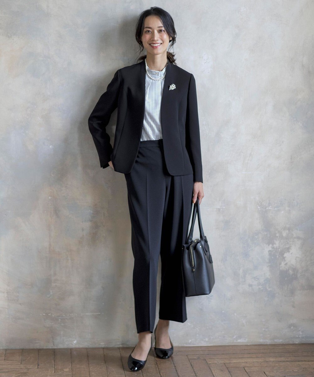 J.PRESS LADIES 【WEB限定カラーあり・撥水加工】キャップ パンプス 