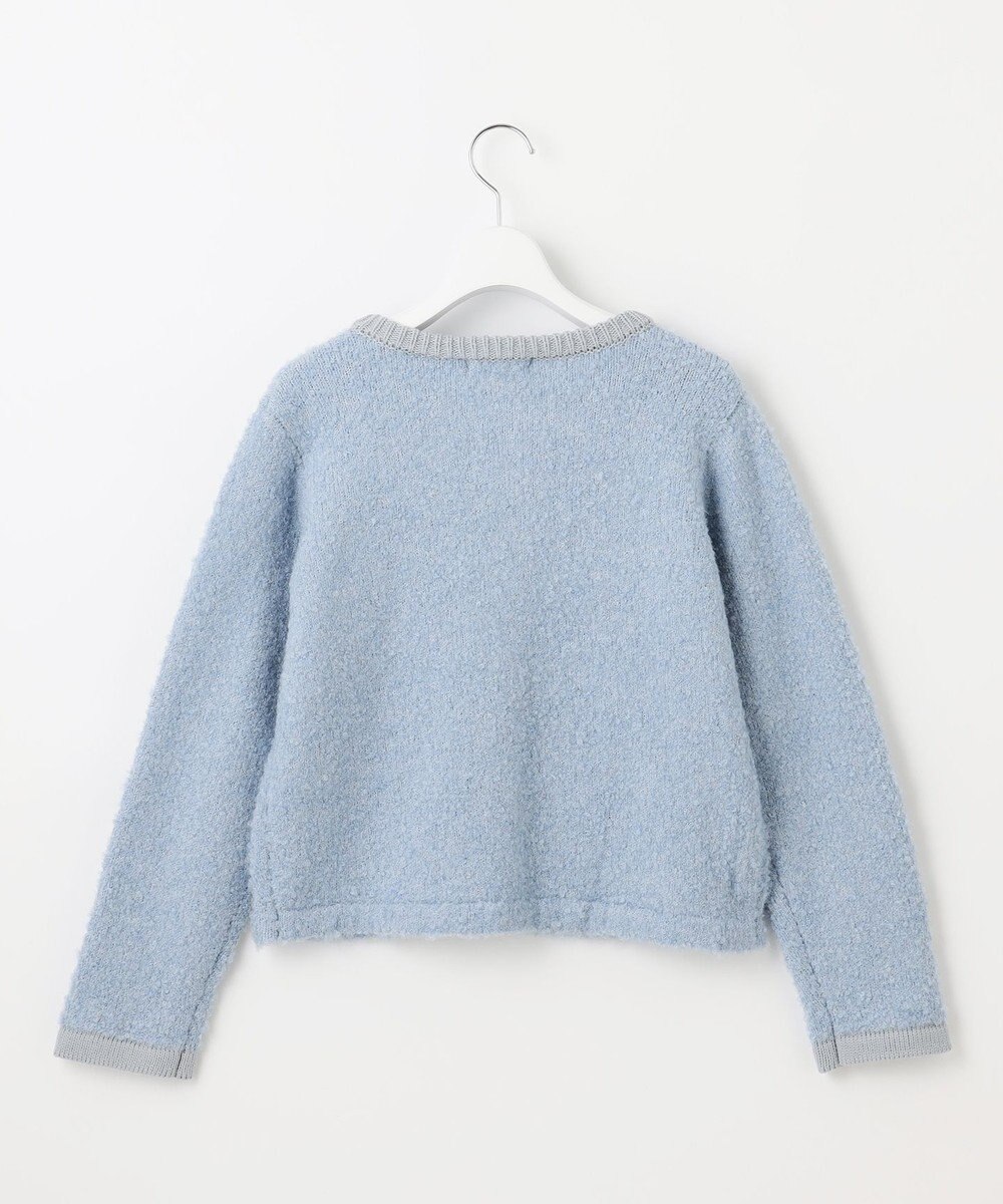 Feroux 【洗える】ブークレー ニットジャケット 