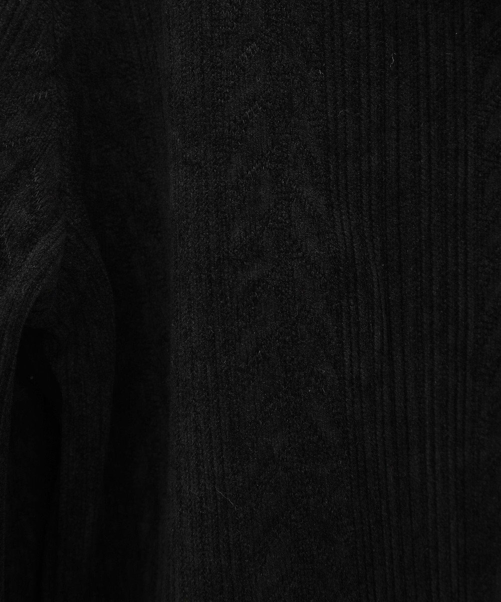 earth music&ecology ベロアケーブルＺｉｐカーディガン 