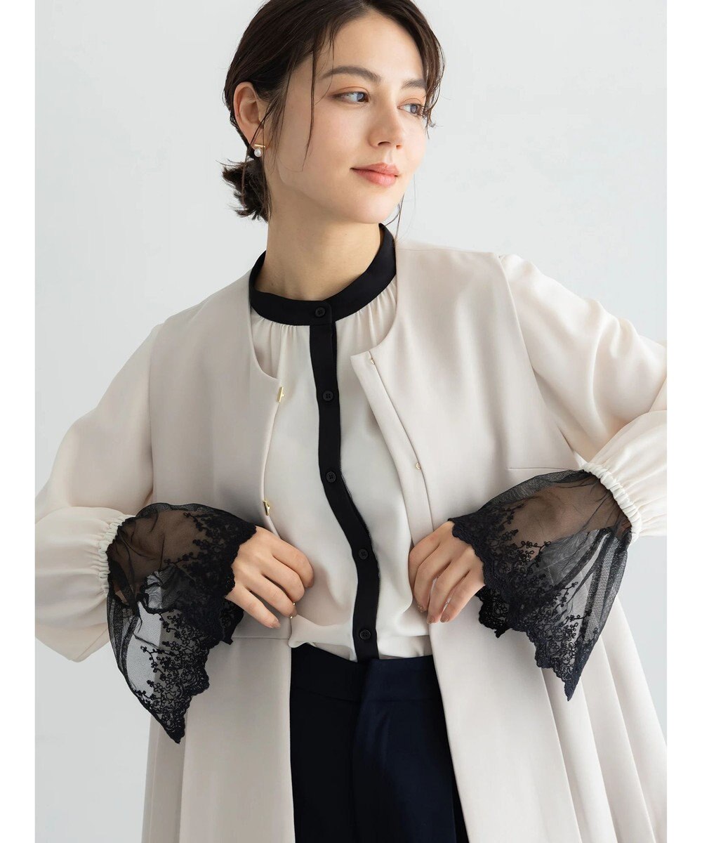 Te chichi 【セレモニーアイテム】レースカフスブラウス 