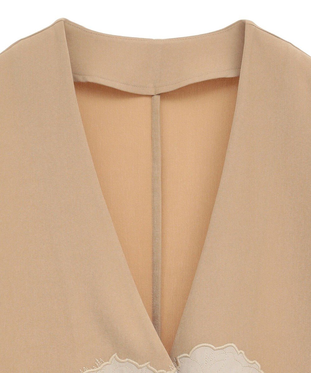 CRAFT STANDARD BOUTIQUE 刺繍カラーレスジャケット 