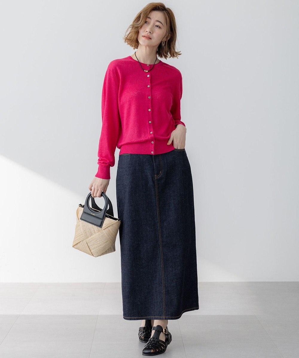 23区 【Oggi3月号掲載/新色追加/洗える】23区DENIM ストレッチ デニムスカート 