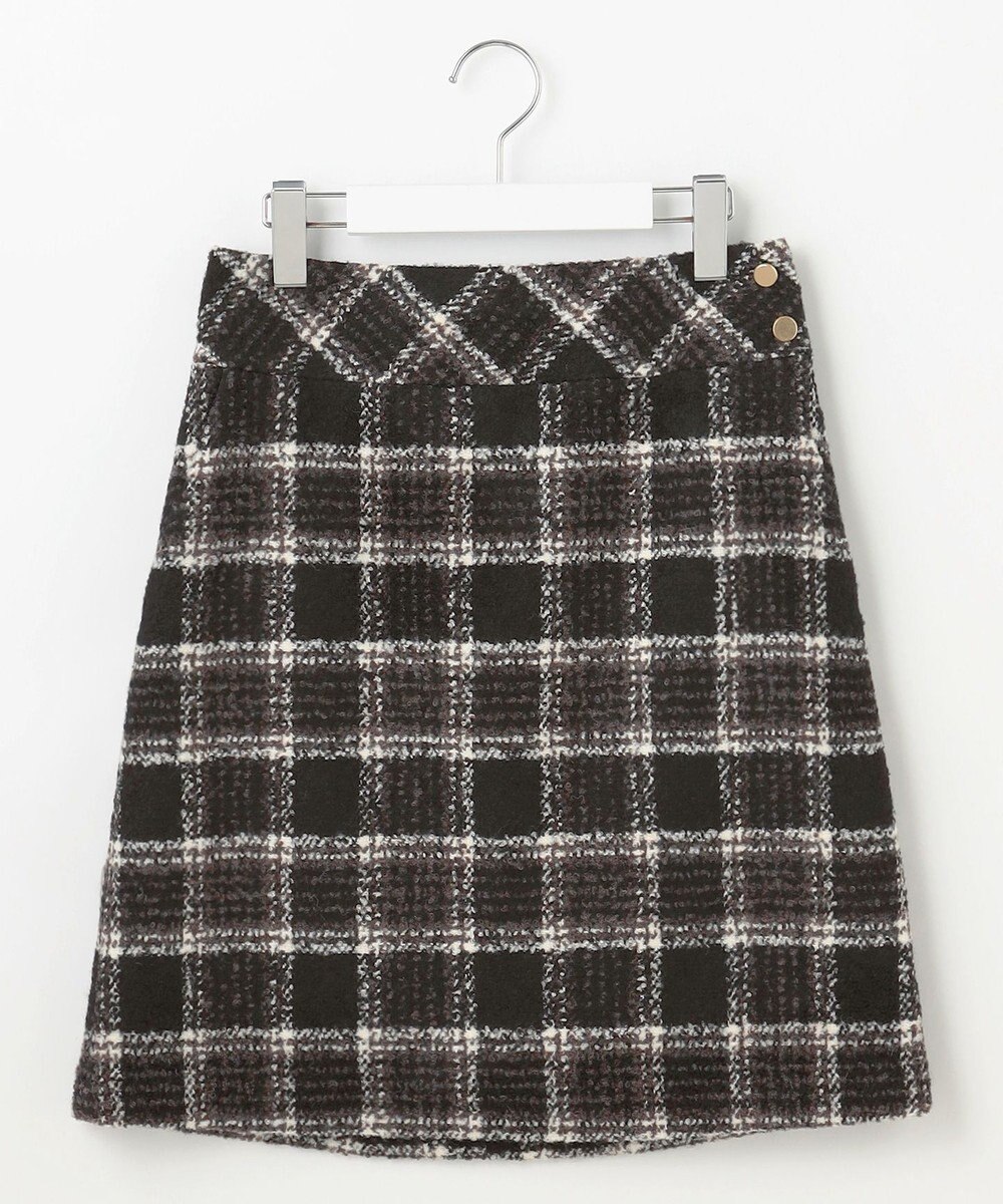 自由区 L BALLIループミルドチェック スカート 