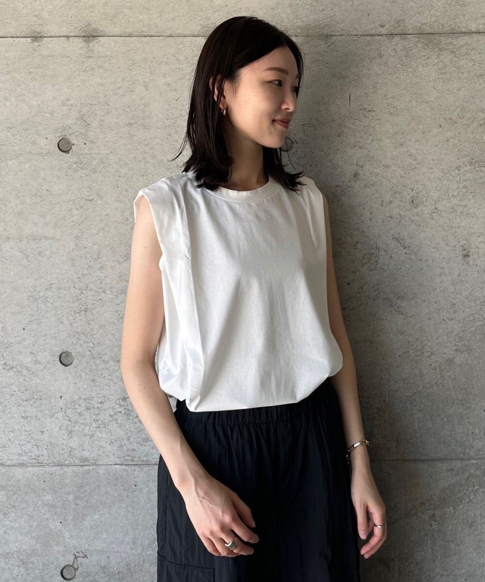 UNFILO 冷感UVケアノースリカットソー 