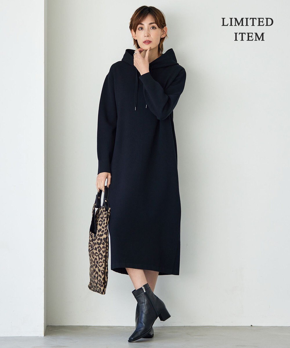 ICB 【WEB限定・洗える】 ヴィスコースポリエステルスムース ワンピース 