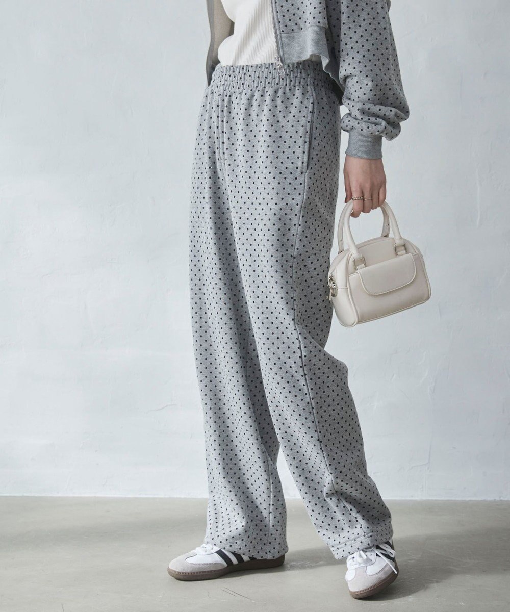 WEGO 【ウエストゴム/XSSMサイズ展開】スウェットワイドパンツ 