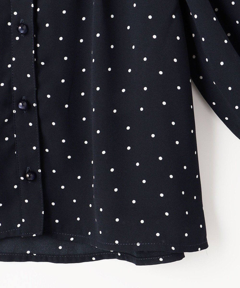 組曲 KIDS 【110-140cm】ラッフルドット ブラウス 