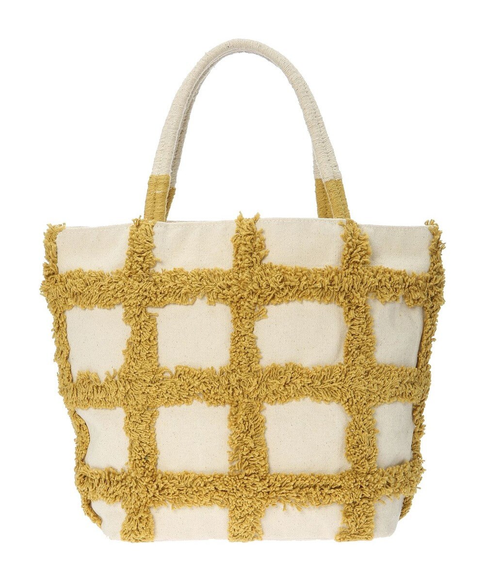 Green Parks ・タフトチェックトートバッグ 