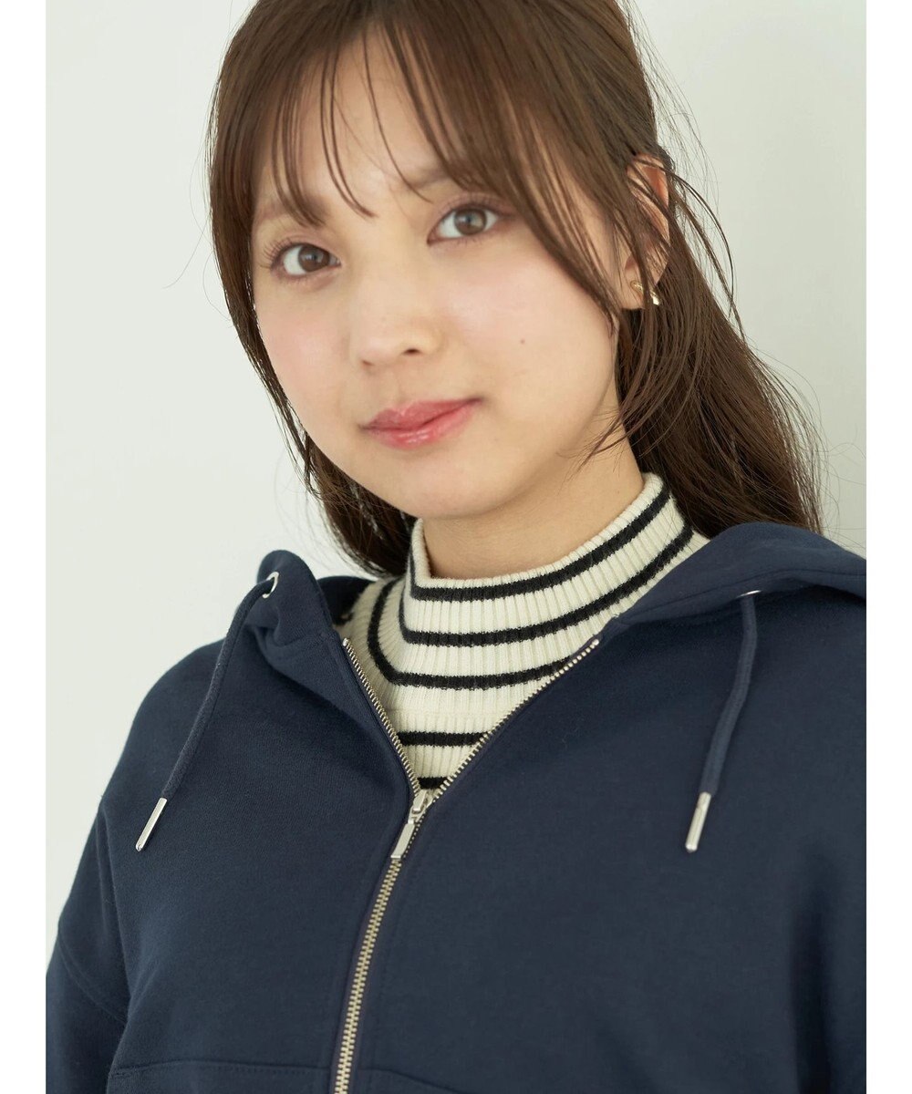 earth music&ecology 裏毛ＺＩＰパーカー 