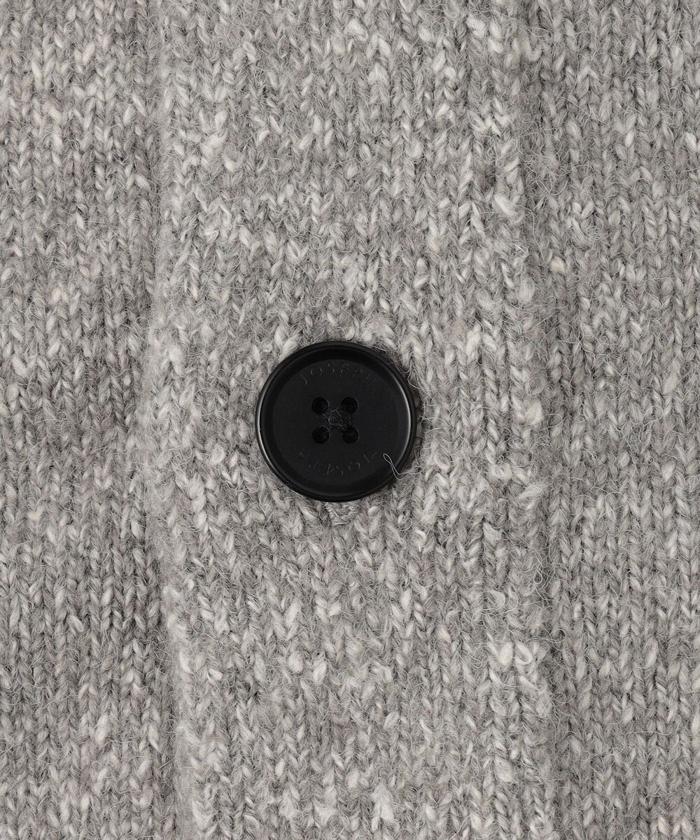 JOSEPH HOMME 【WEB・一部店舗限定  】 シャギーメランジ　ハイネックカーディガン 