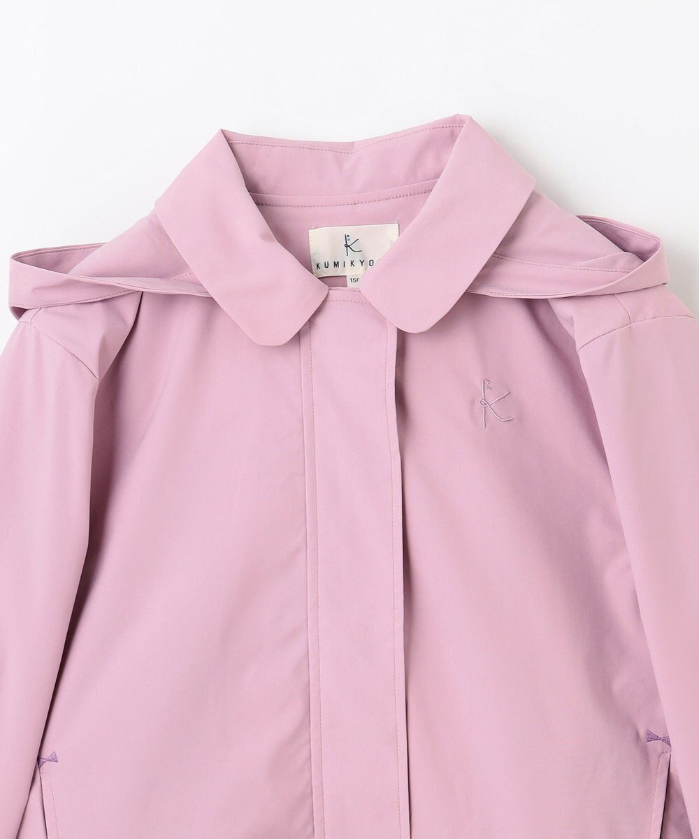 組曲 KIDS 【150-160㎝】【撥水】フリル マウンパ 