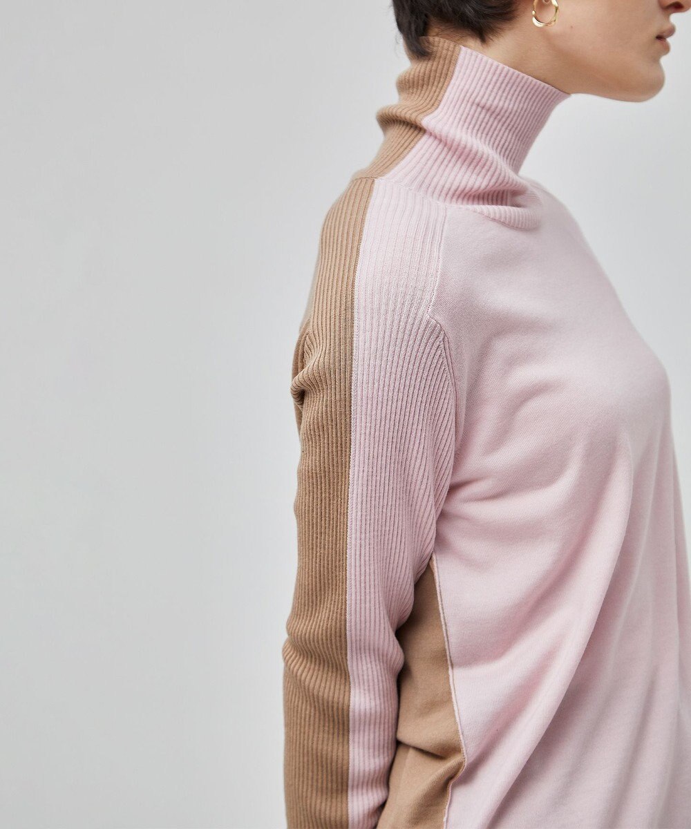 BEIGE， 【洗える】LA MONNAIE / タートルネックニット 