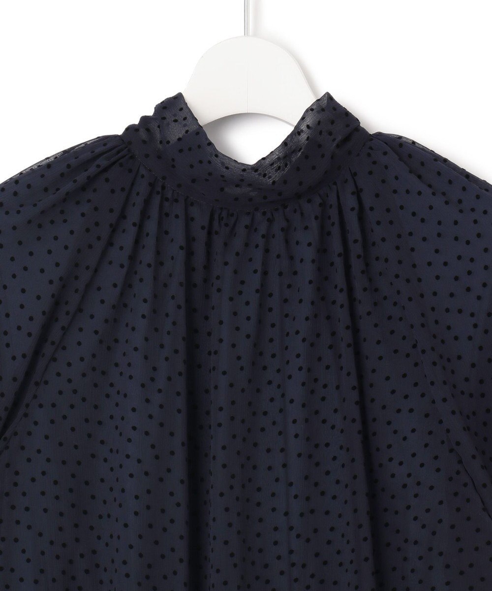 23区 S 【APPLAUDIR】シアードットフロッキー ドレス 