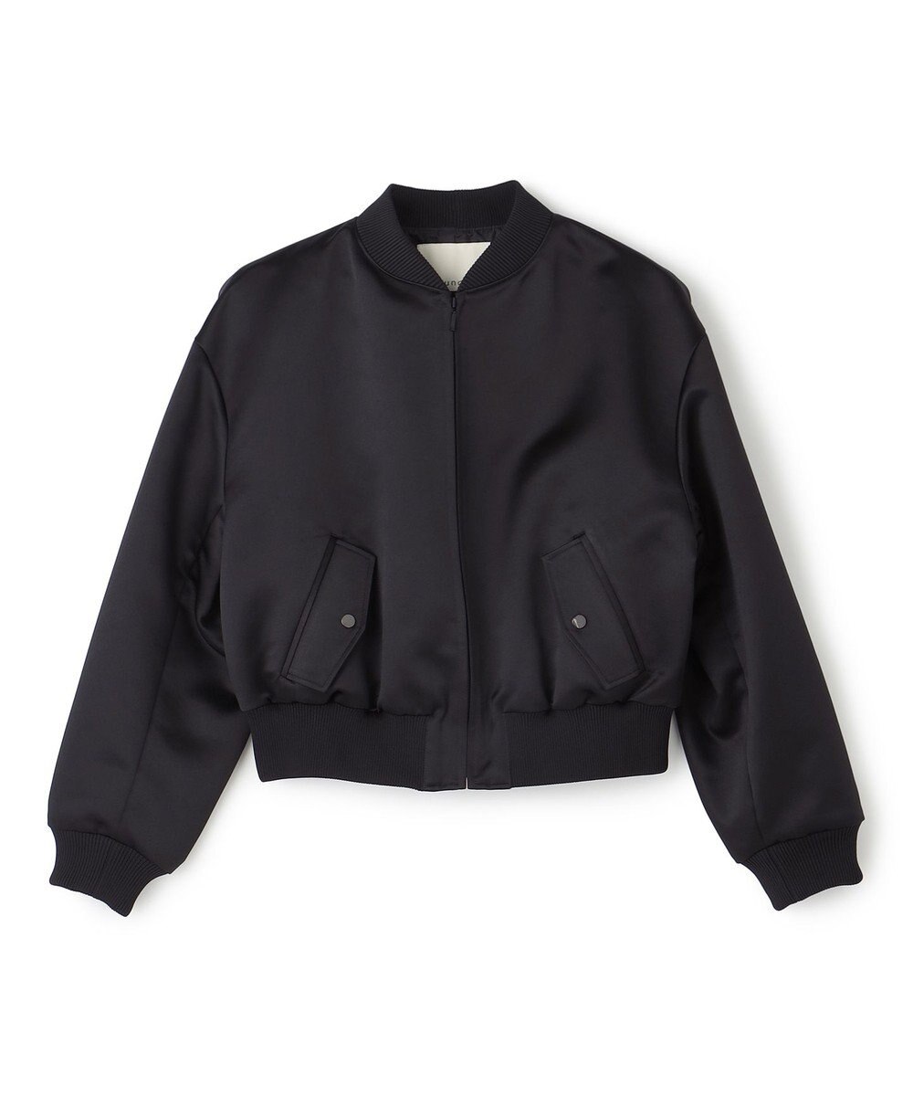 uncrave ラスターサテン ブルゾン（uncrave WHITE） 