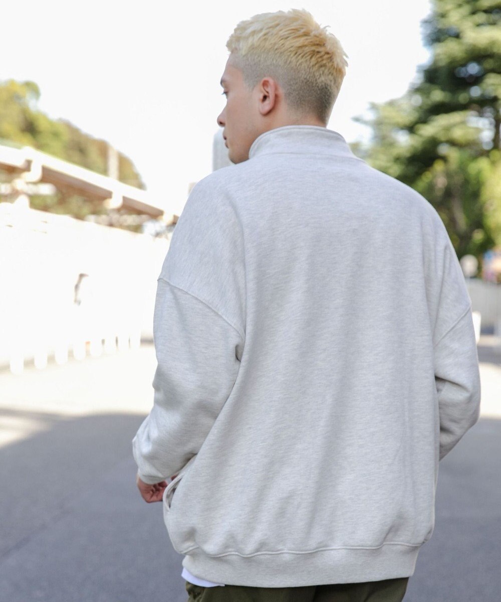 WEGO ヘビーウエイトハーフZIPワンポイントPO 