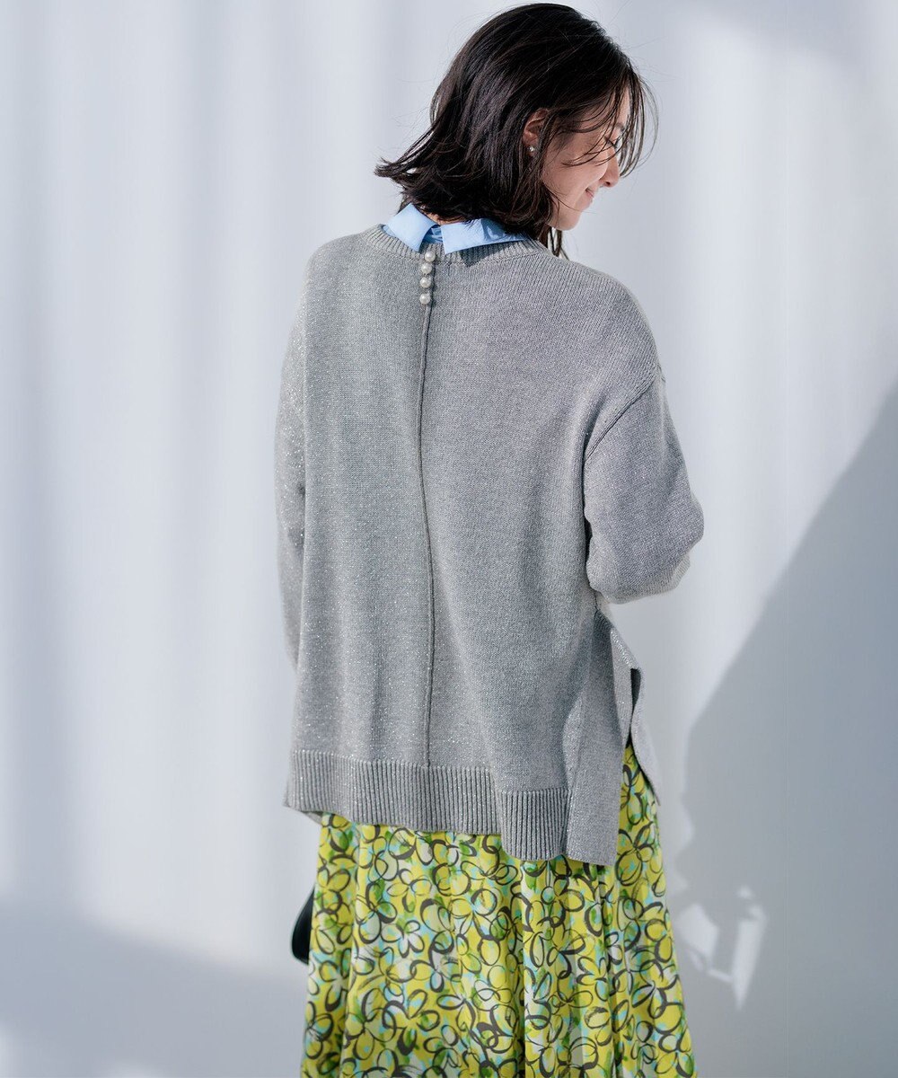 組曲 S SOBANEラメプルオーバー ニット 