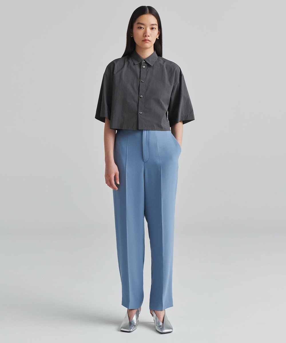 NAVE 【ReNAVE　撥水機能・UVカット・透湿・接触冷感・洗える】ナイロンタスランシャツ 