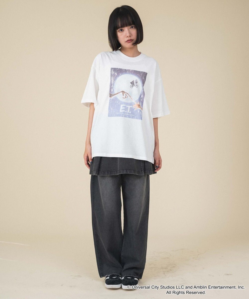 WEGO 【新柄追加/E.T/ユニセックス着用ITEM/SMLサイズ展開】E．T．グラフィックT（S） 