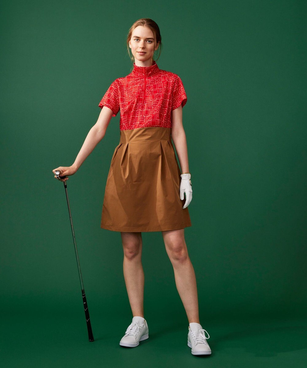 23区GOLF 盛夏対応のマルチ機能【接触冷感・UVケア・吸水速乾】【WOMEN】ドッキングワンピース 