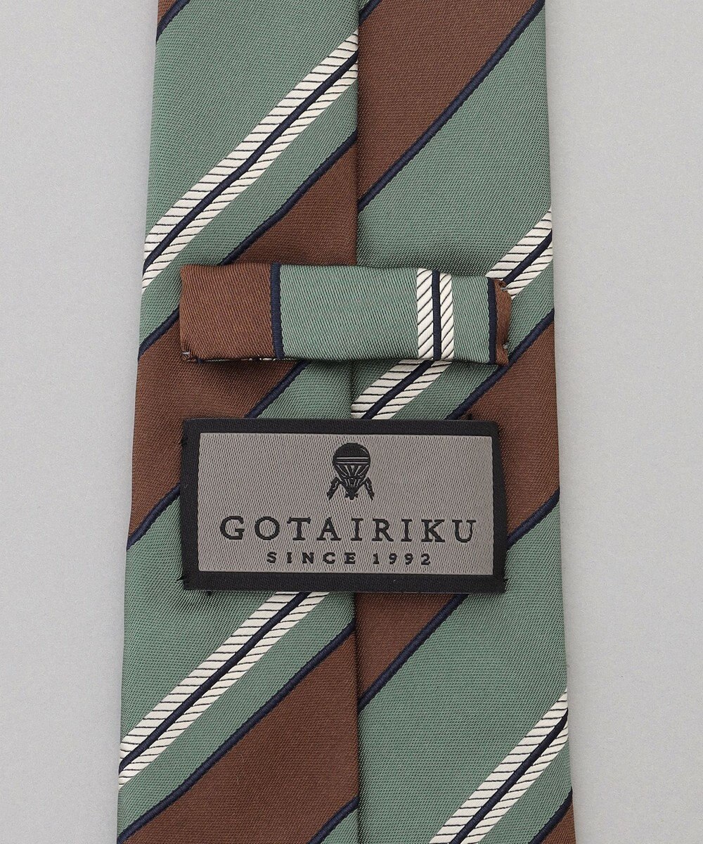 GOTAIRIKU GOTAIRIKU別注【MANTERO/マンテロ】ネクタイ_レジメンタル 