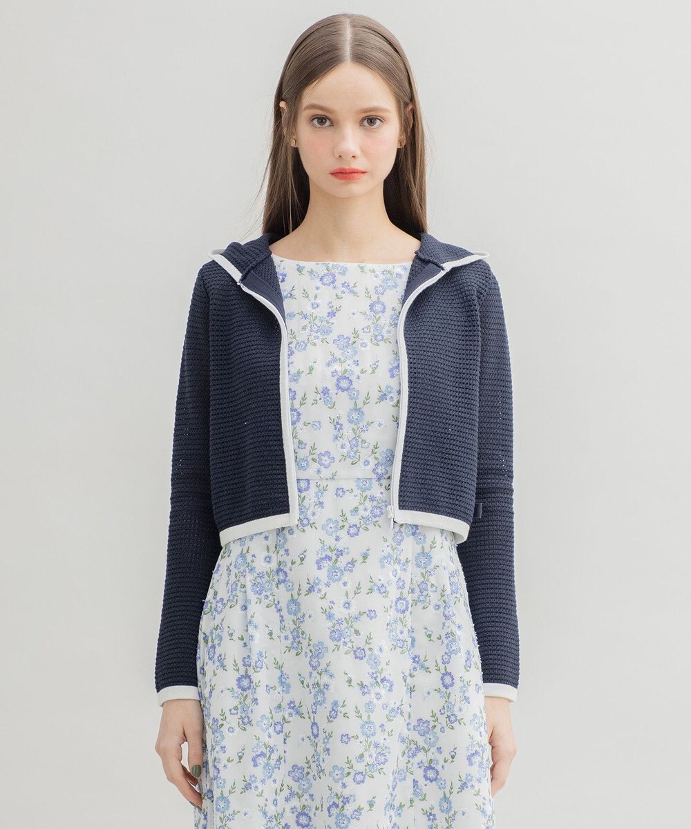 TOCCA 【洗える！】SCOOP フーディボレロ 