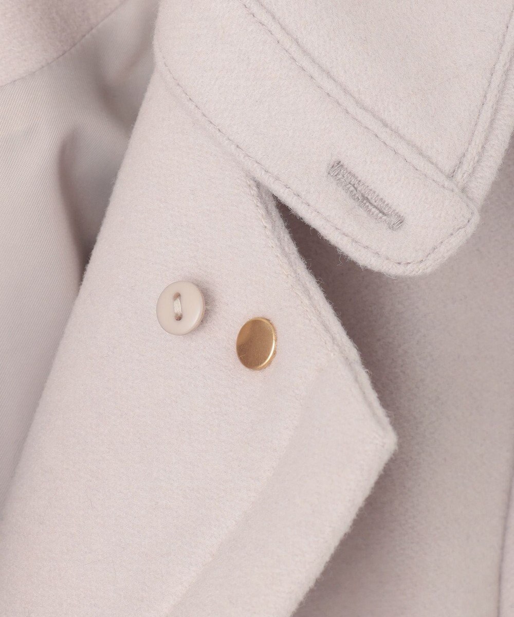 組曲 L 【2WAY】ウールモッサ ショートコート 