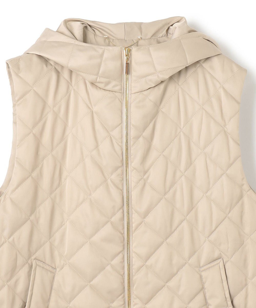 BEIGE， 【S-size】RENARD / フーデッドジレ 