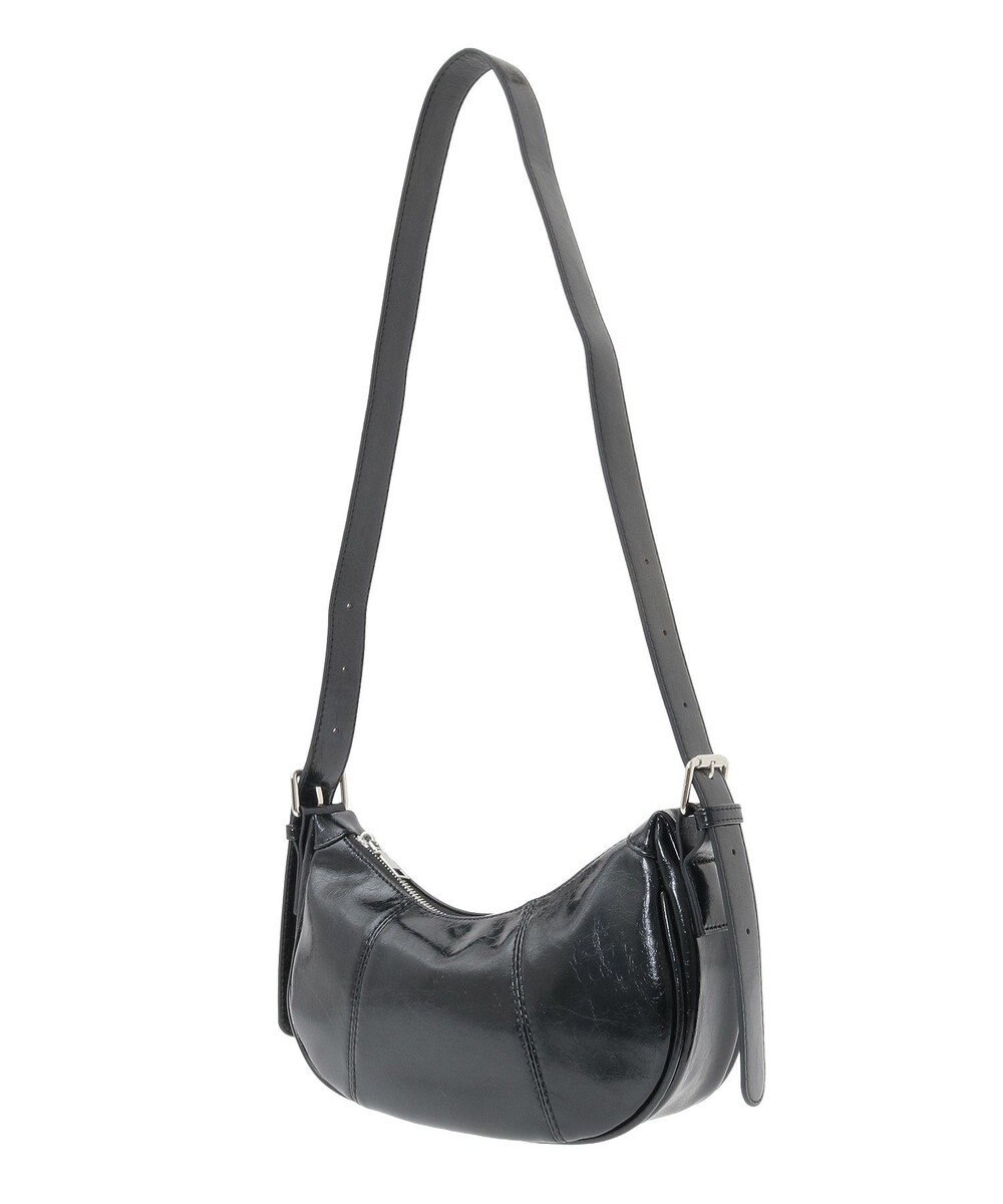 earth music&ecology ハーフムーンバッグ 