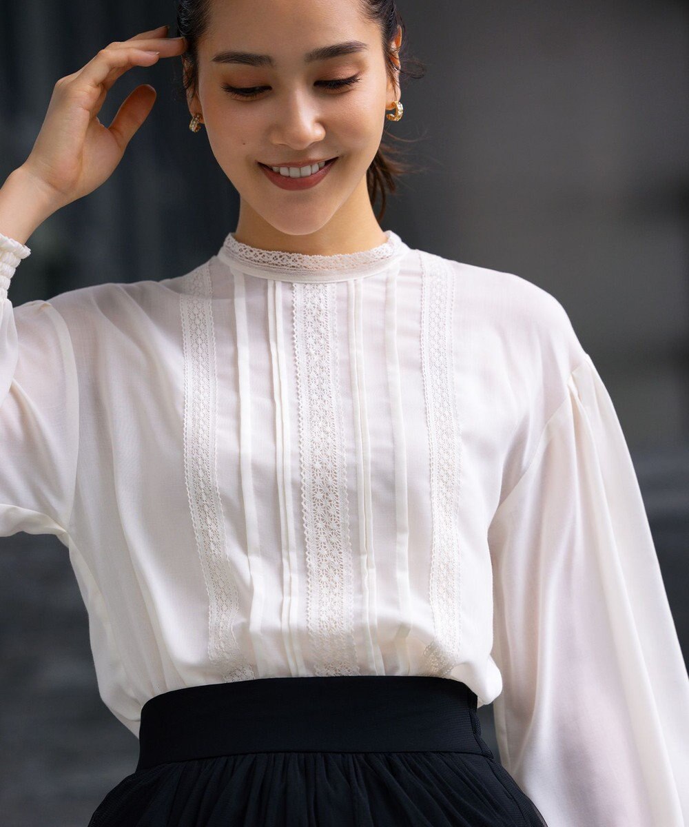 組曲 フェイクパールリングピアス 