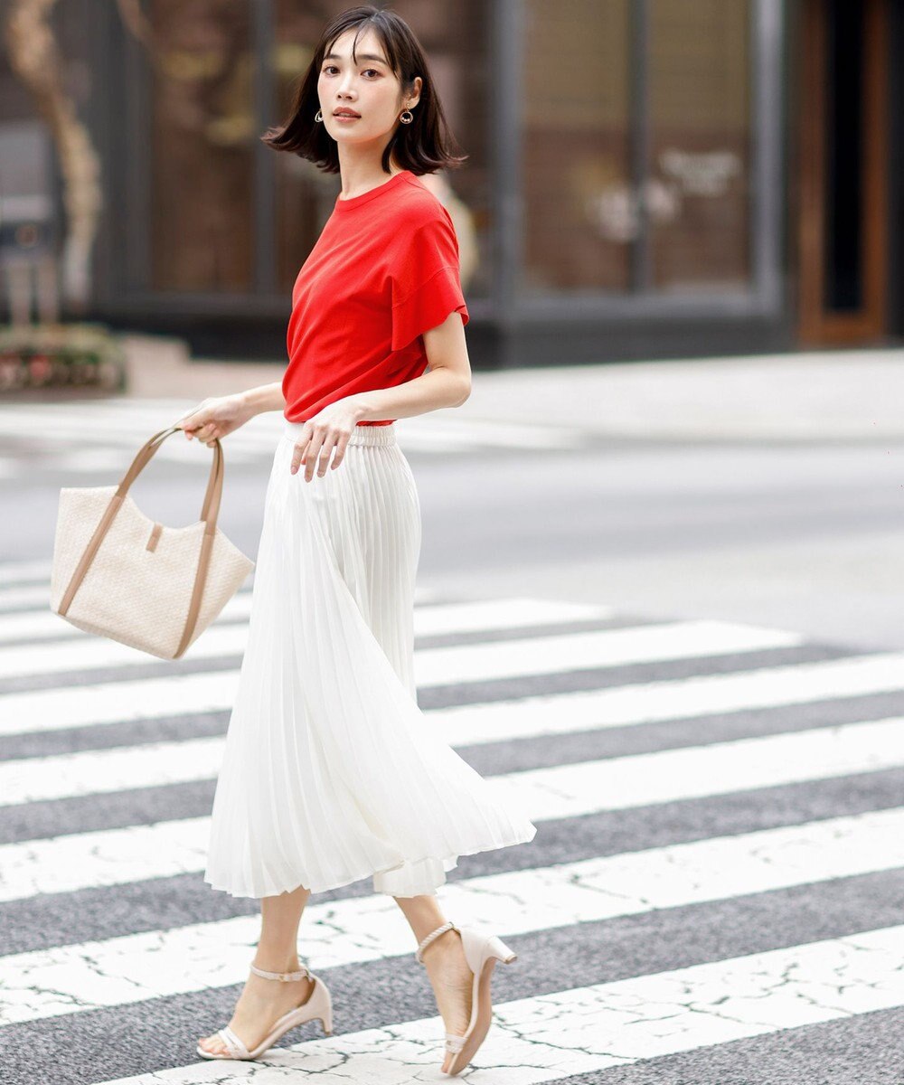 ANY SIS エアリープリーツ スカート 