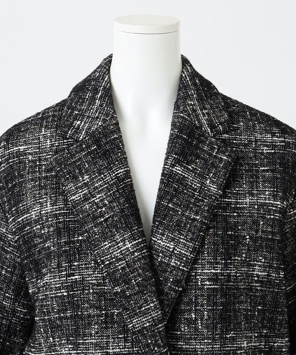 23区 【R(アール)】GIOLICAネップチェックツイード コート 