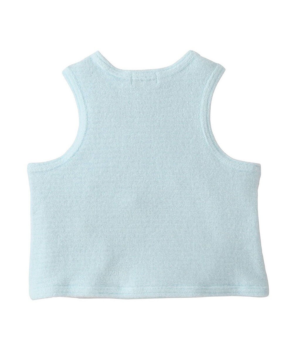 MIKI HOUSE HOT BISCUITS 【50-70cm】 パイル素材 ベビーベスト(胴着) 