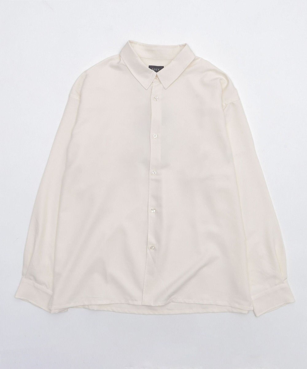 WEGO ルーズシルエットボックスシャツ（LS） 