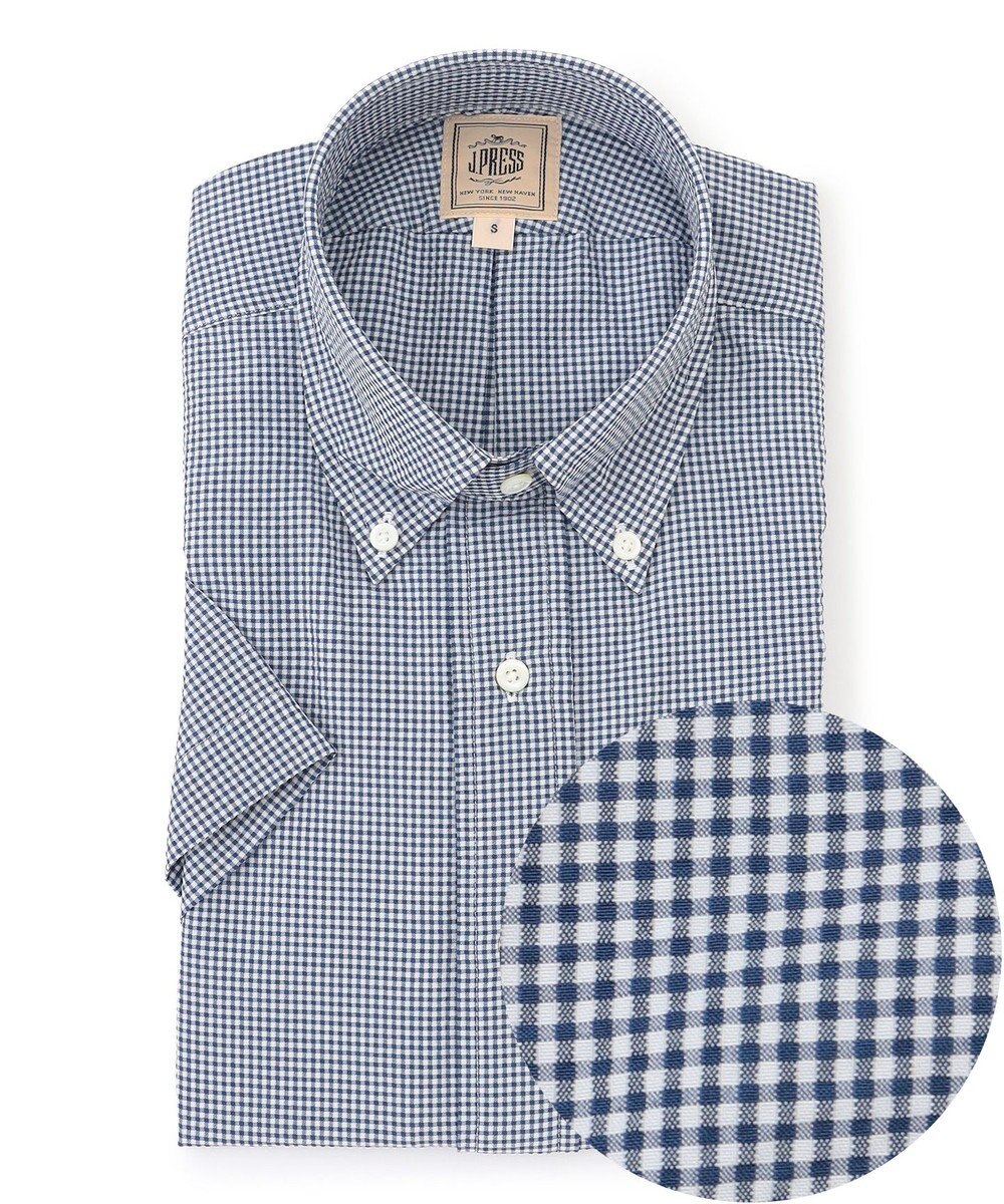 J.PRESS MEN 新色追加【 高通気性 / 軽量 / ノンアイロン / 撥水】【BEAT HEAT SYSTEM】半袖シャツ / B.D. 