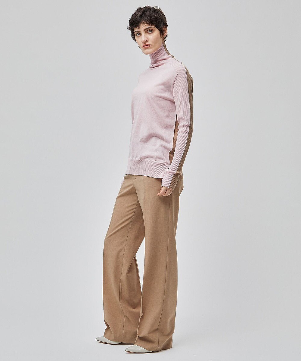 BEIGE， 【洗える】LA MONNAIE / タートルネックニット 