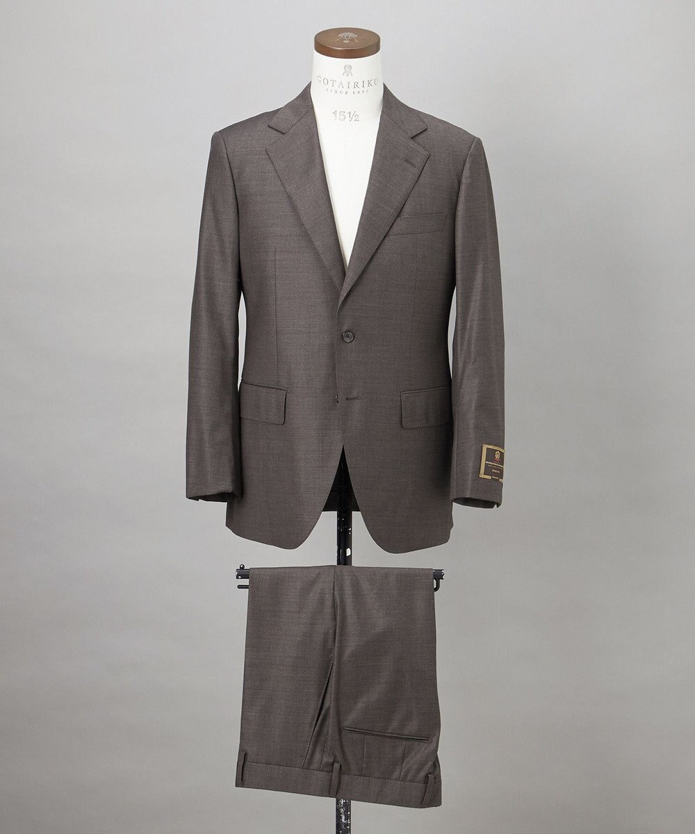 GOTAIRIKU 【DELFINO/デルフィノ】ハニーウェイ SUPER150's スーツ 