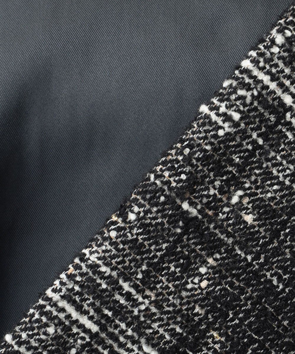 23区 【R(アール)】GIOLICAネップチェックツイード コート 