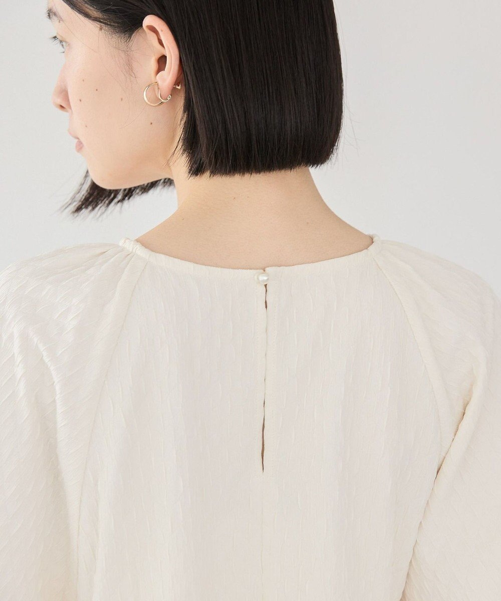 AMERICAN HOLIC ジャガードティアードブラウス 